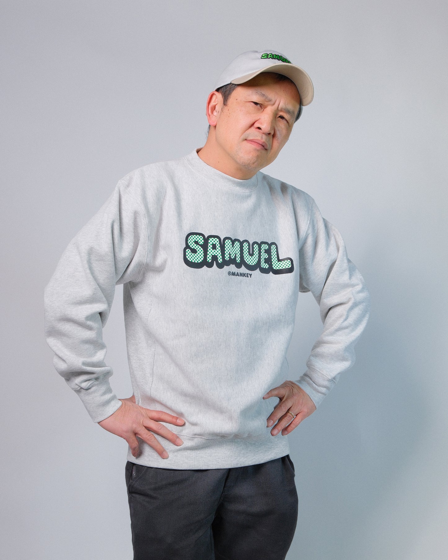 SAMUEL x MANKEY CREWNECK SWEAT SHIRT