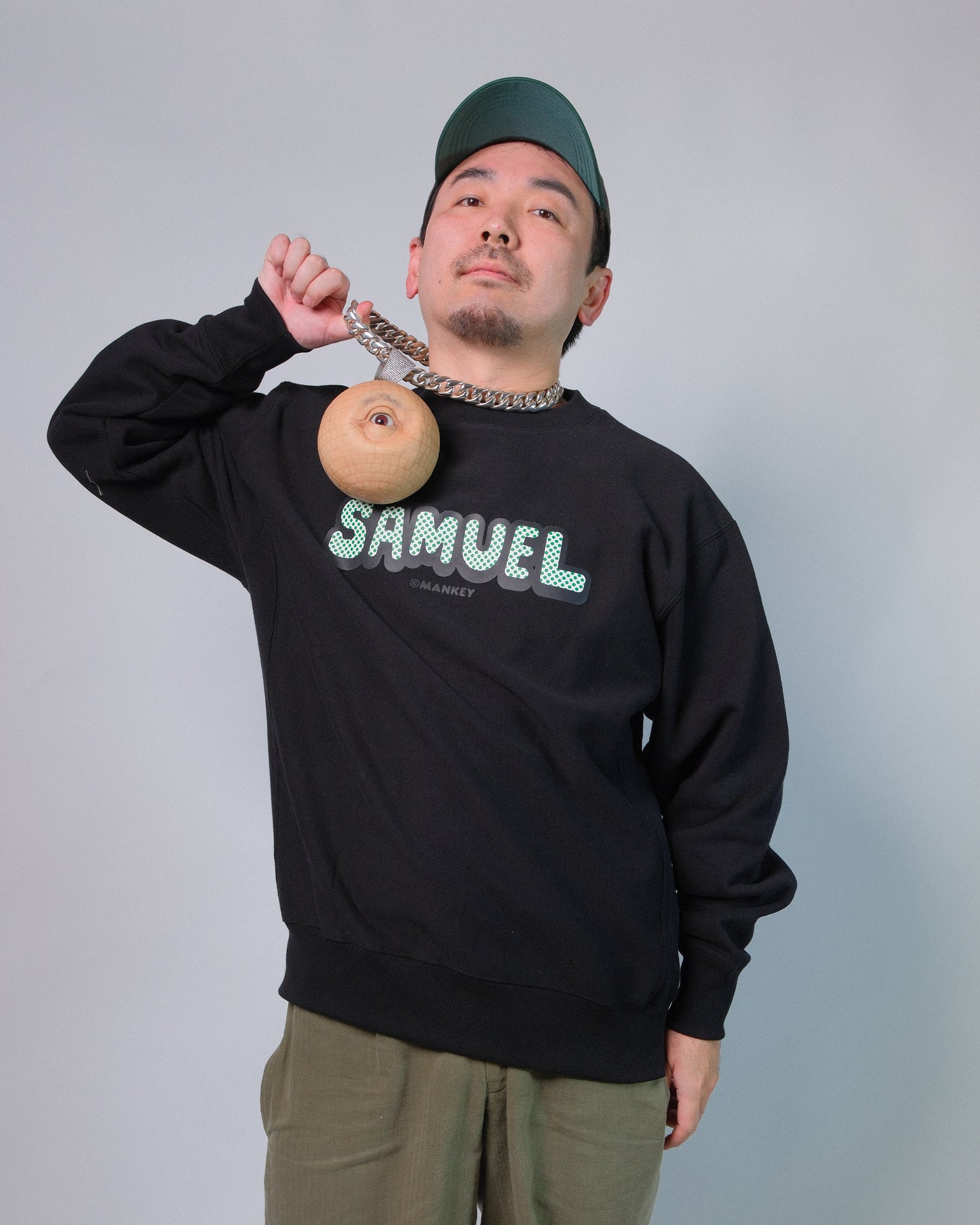 SAMUEL x MANKEY CREWNECK SWEAT SHIRT