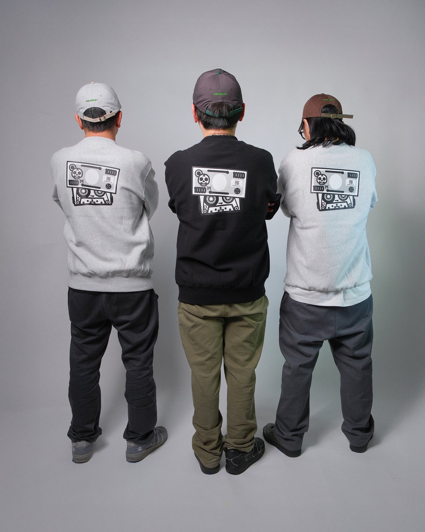 SAMUEL x MANKEY CREWNECK SWEAT SHIRT