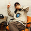 SAMUEL × Manhattan Records 7inch 45th anniv. SWEAT SHIRT