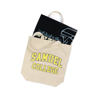 SAMUEL COLLEGE LOGO TOTE BAG