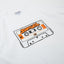 SAMUEL CASSETTE TAPE LONG SLEEVE TEE / ORANGE