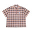 SAMUEL HALF ZIP S/S CHECK WORK SHIRTS