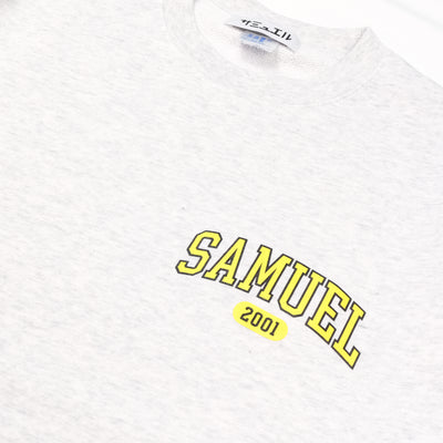 SAMUEL COLLEGE S/S CREWNECK SWEAT SHIRTS
