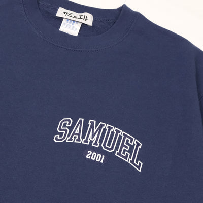 SAMUEL COLLEGE S/S CREWNECK SWEAT SHIRTS