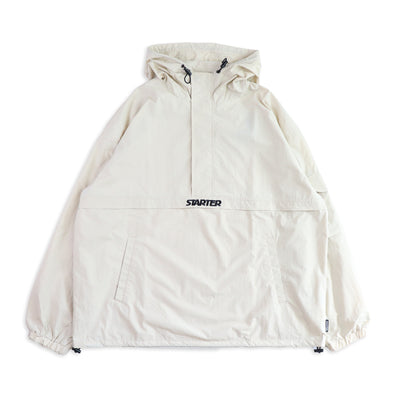 SAMUEL × STARTER BLACK LABEL NYLON ANORAK JACKET / OFF WHITE