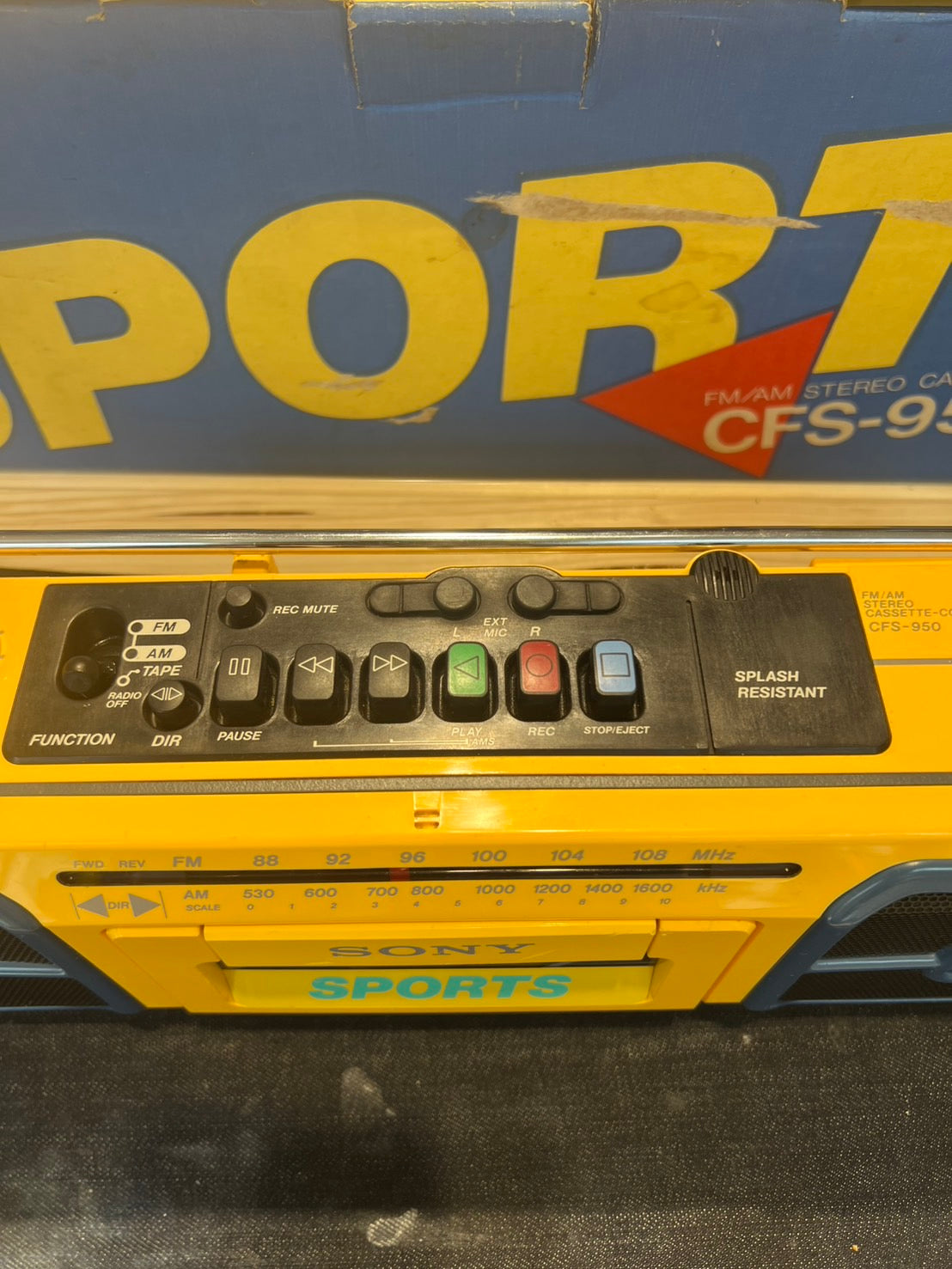スタビリティ SONY SPORTS CFS-V75 国内仕様[レア美可動品]