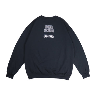 SAMUEL × TOWER RECORDS CREWNECK SWEAT SHIRTS