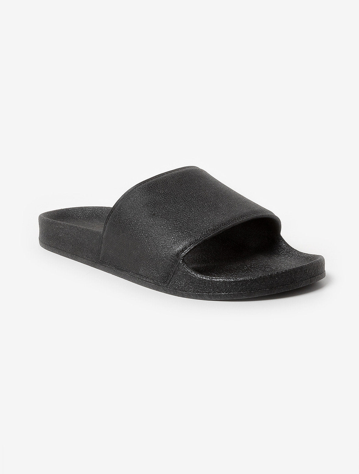 Los Angeles Apparel Unisex Everyday Slides BLACK