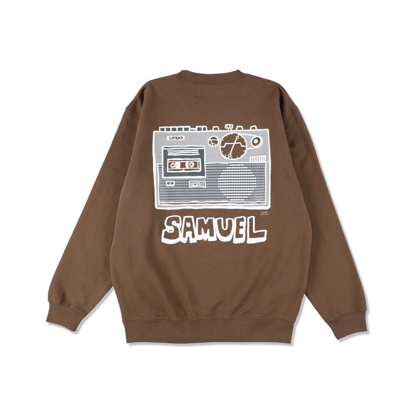 SAMUEL x WDS Crewneck Sweatshirt (Radio Cassete)