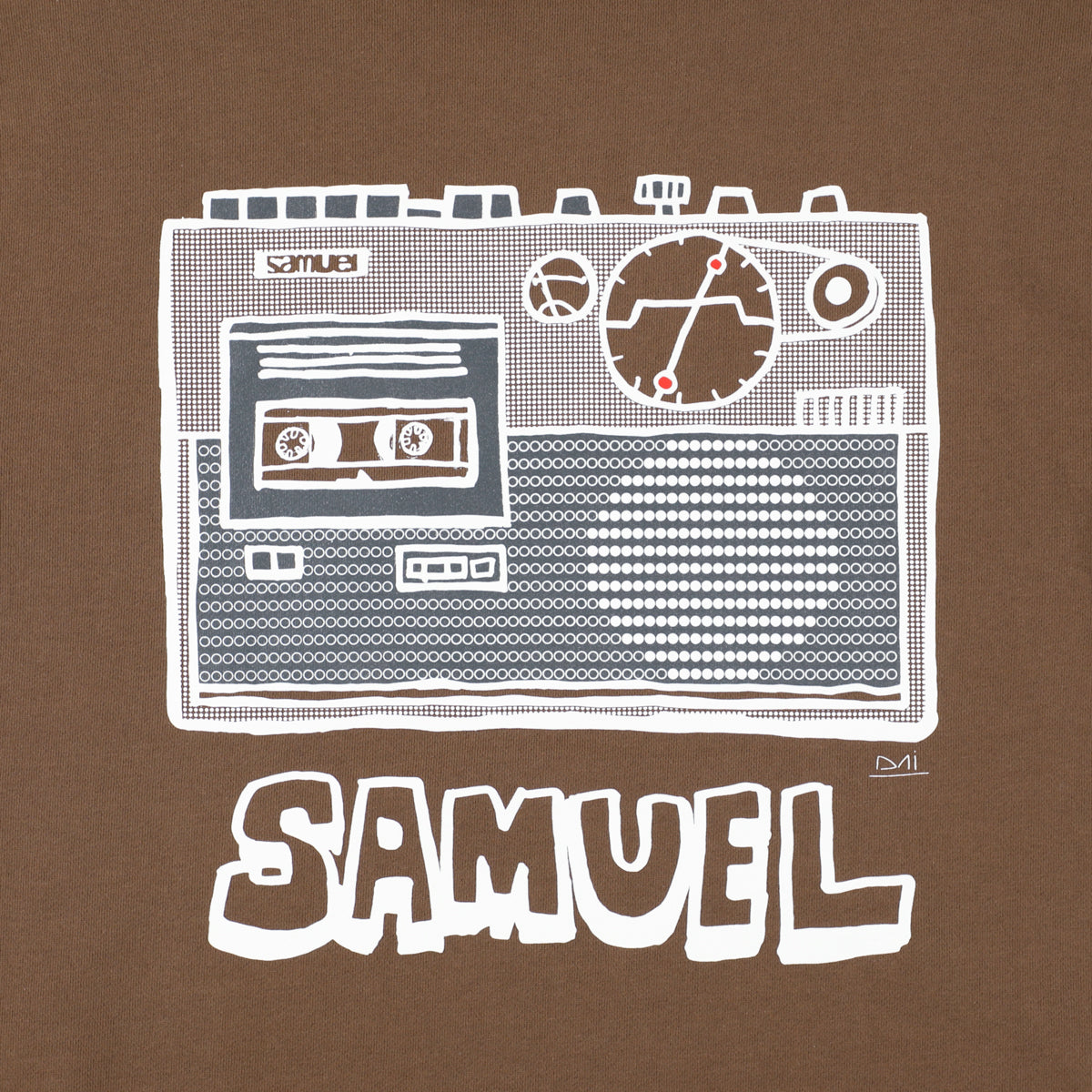 SAMUEL x WDS Crewneck Sweatshirt (Radio Cassete)