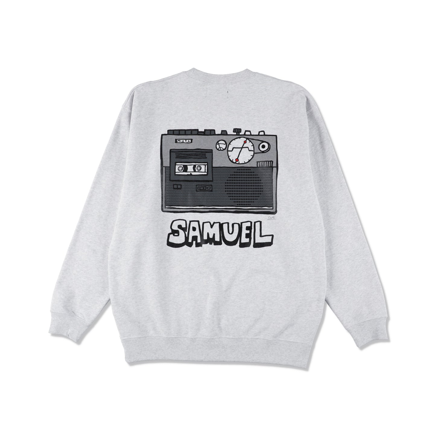 SAMUEL x WDS Crewneck Sweatshirt (Radio Cassete)