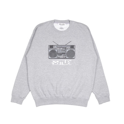 SAMUEL RADIO CASSETTE90 CREWNECK SWEAT SHIRT