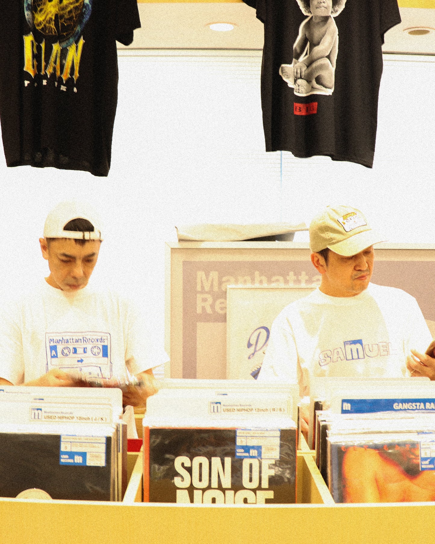 SAMUEL × Manhattan Records CASSETTE TAPE TEE