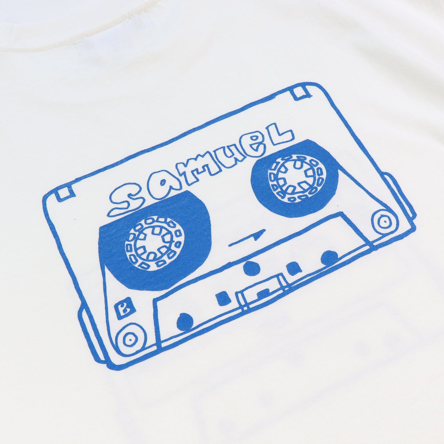 SAMUEL × Manhattan Records CASSETTE TAPE TEE