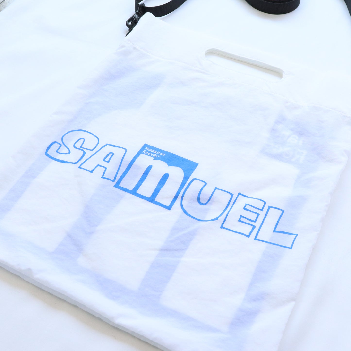 SAMUEL × Manhattan Records NYLON RECORD BAG