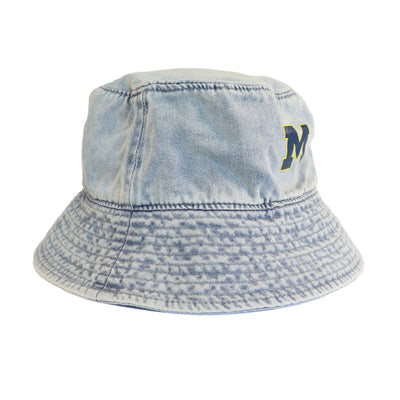 VINYL7 RECORDS ”ZooZatZ" Denim Bucket Hat