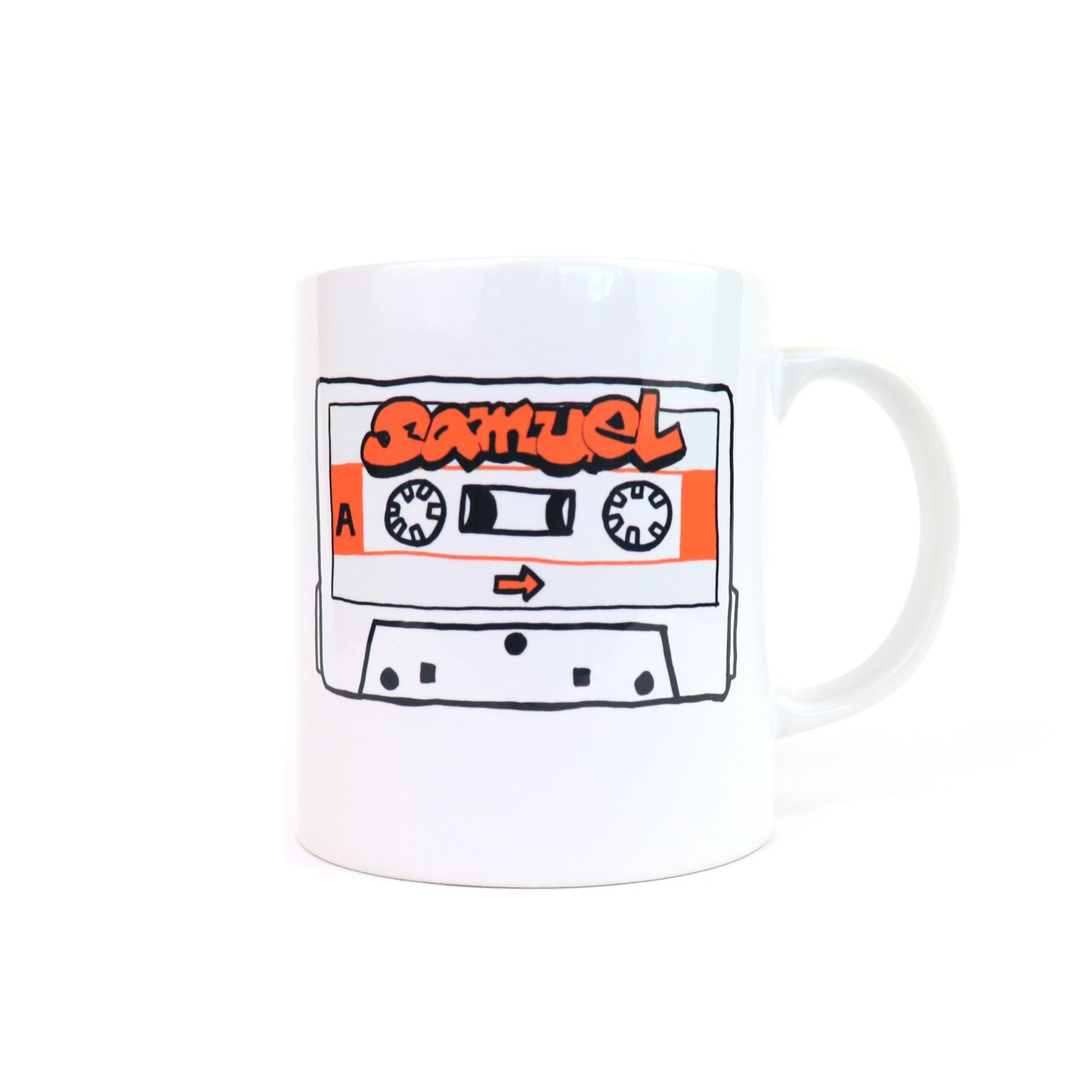 SAMUEL CASSETTE TAPE MUG CUP