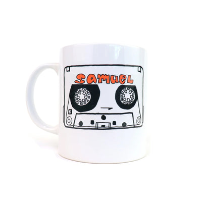 SAMUEL CASSETTE TAPE MUG CUP