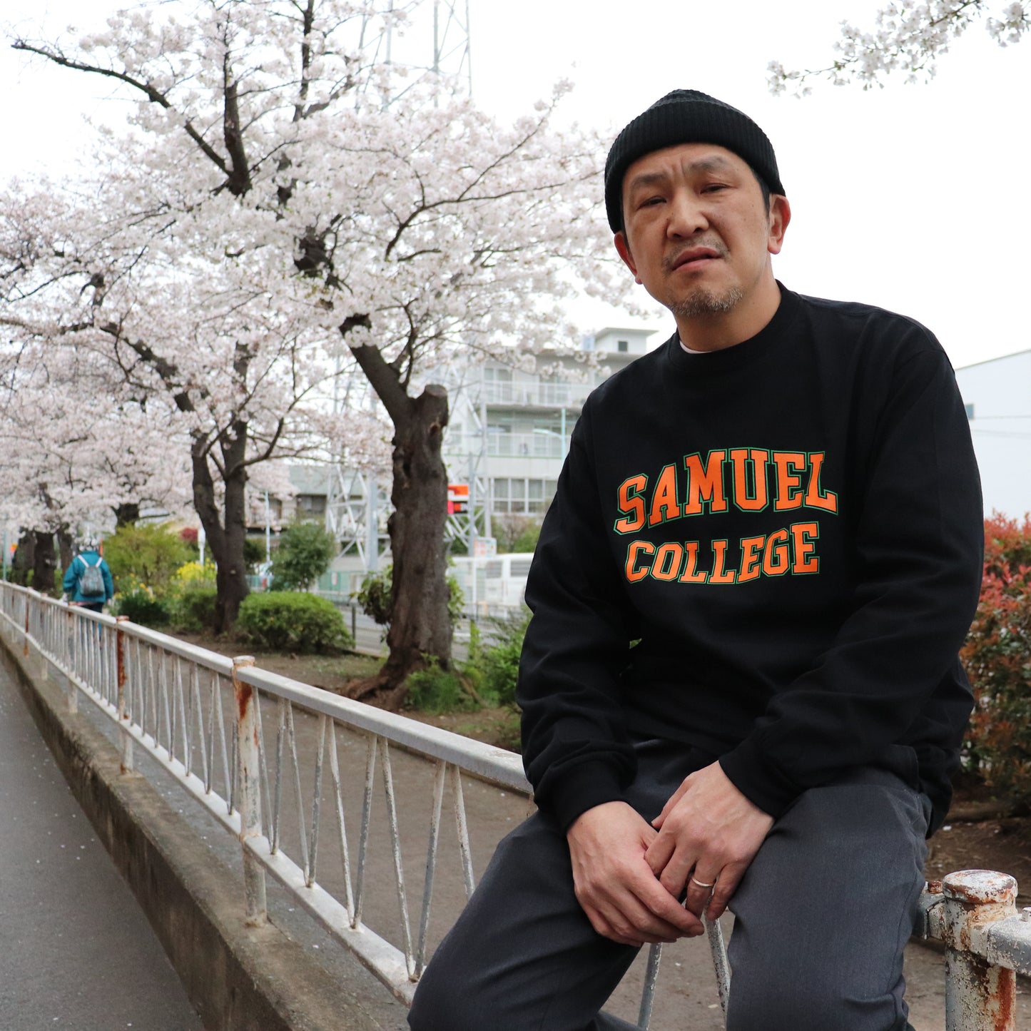 SAMUEL COLLEGE LONG SLEEVE TEE