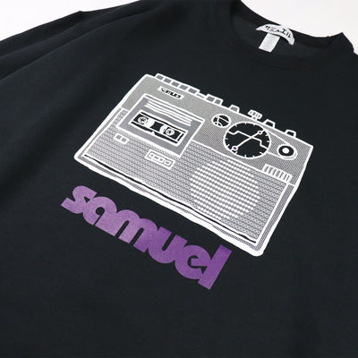 SAMUEL RADIO CASSETTE CREW KNECK SWEAT