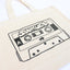 SAMUEL CASSETTE TAPE TOTE BAG