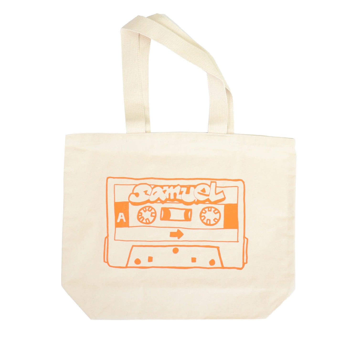 SAMUEL CASSETTE TAPE TOTE BAG