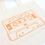 SAMUEL CASSETTE TAPE TOTE BAG