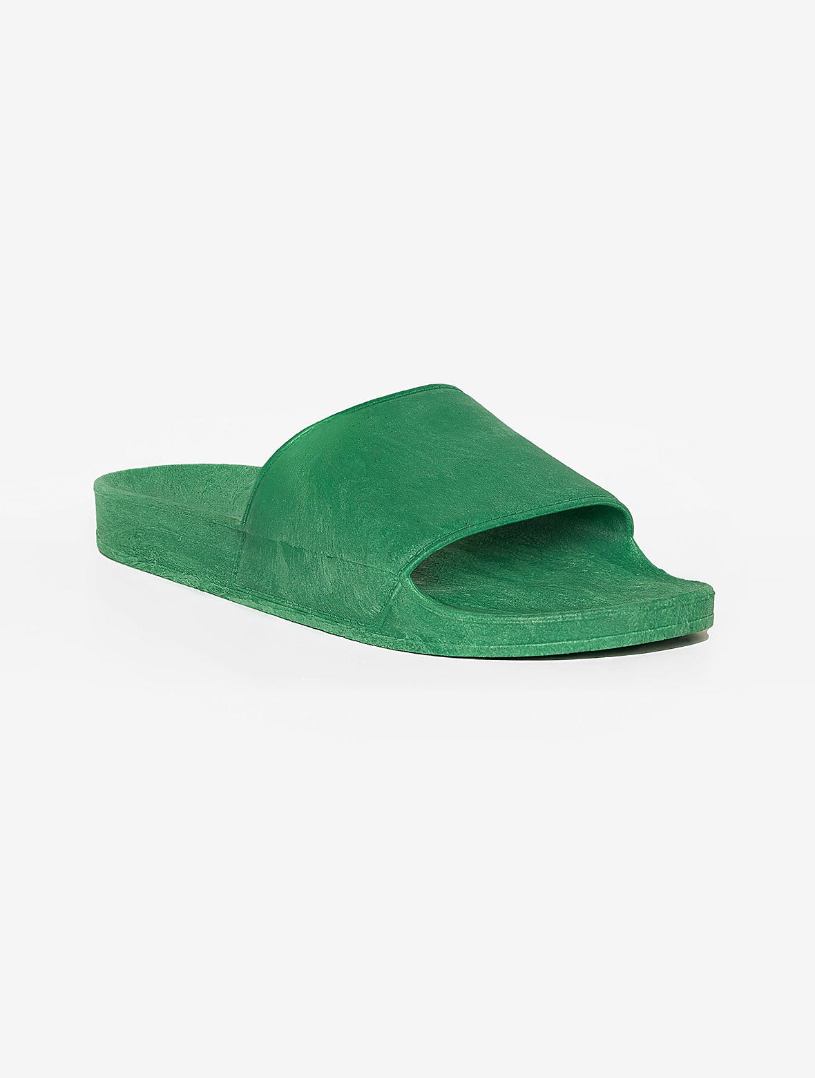 Los Angeles Apparel Unisex Everyday Slides EMERALD